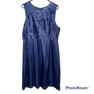 J.Crew silk blue dress size 16